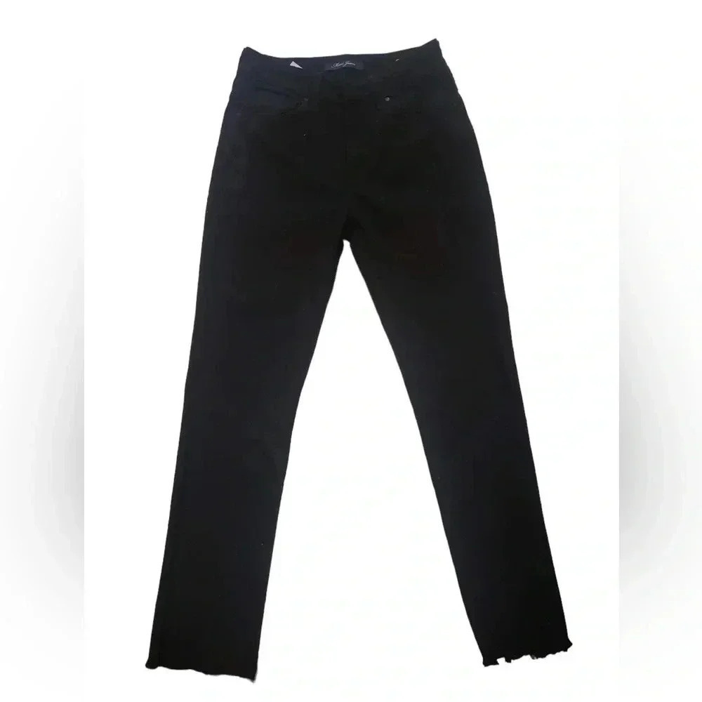 Mavi Kendra High Rise Straight Leg Black Jeans  Size 26 - Picture 9 of 12